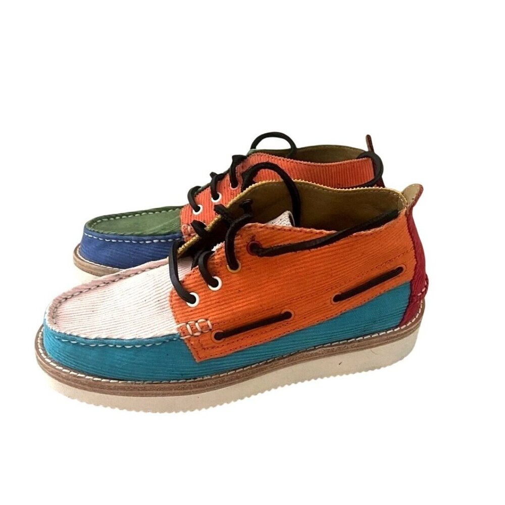 Sperry Cloud Chukka Boat Boot Vibram Soles Cords John Legend Womens size 6.5 - Picture 2 of 6